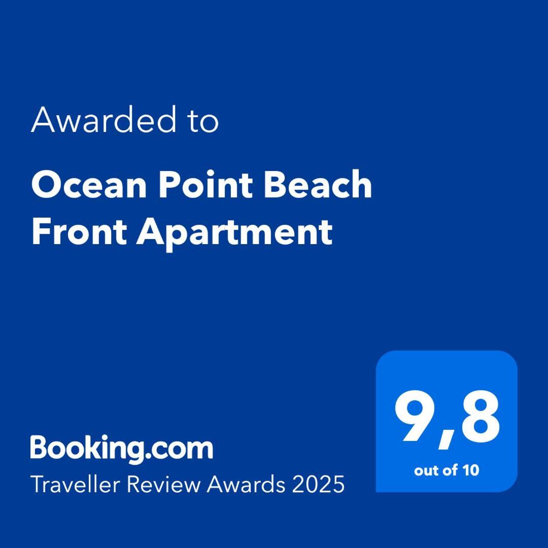 Ocean Point Beach Front Apartment Pointe aux Piments Exteriör bild